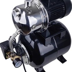 6HP Shallow Well Pump with Pressure Tank