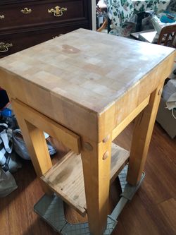 Butcher block  like new