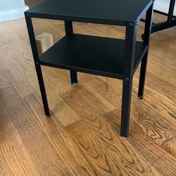 Small Black Table (Great for Printer or Side Table)- URGENT MOVING SALE