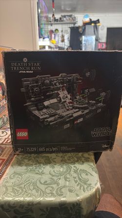 Lego death star trench run