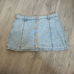 Forever 21 denim skirt