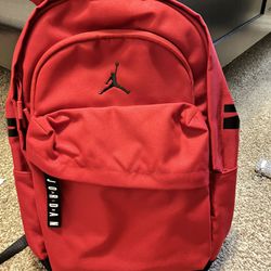 Red Jordan Backpack