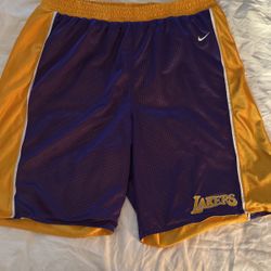 Reversible Laker Nike Basketball Shorts