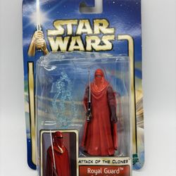 Star Wars Attack Of The Clones ROYAL GUARD Coruscant Security Action Figure