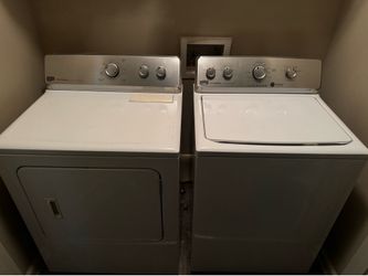 Washer and dryer