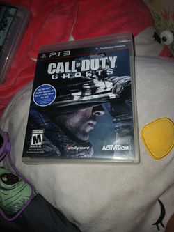 Playstation 3 Call Of Duty *Ghosts* Video Game