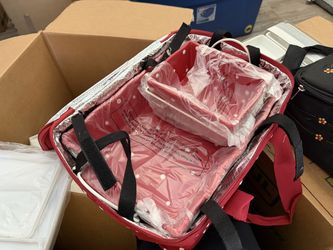 Brand new unused porcelain baking and cookware set. Still in packaging.