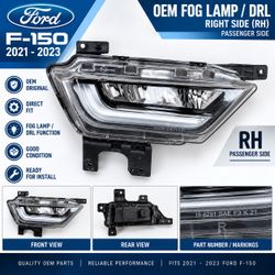Fog light ford f150 2021-2026