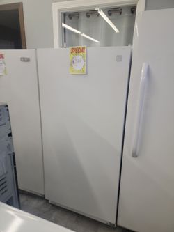 White Upright Freezer