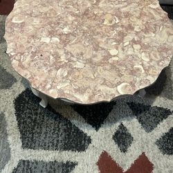 Round Granite Coffee Table 