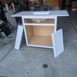 Bathroom Countertop With Cabinet