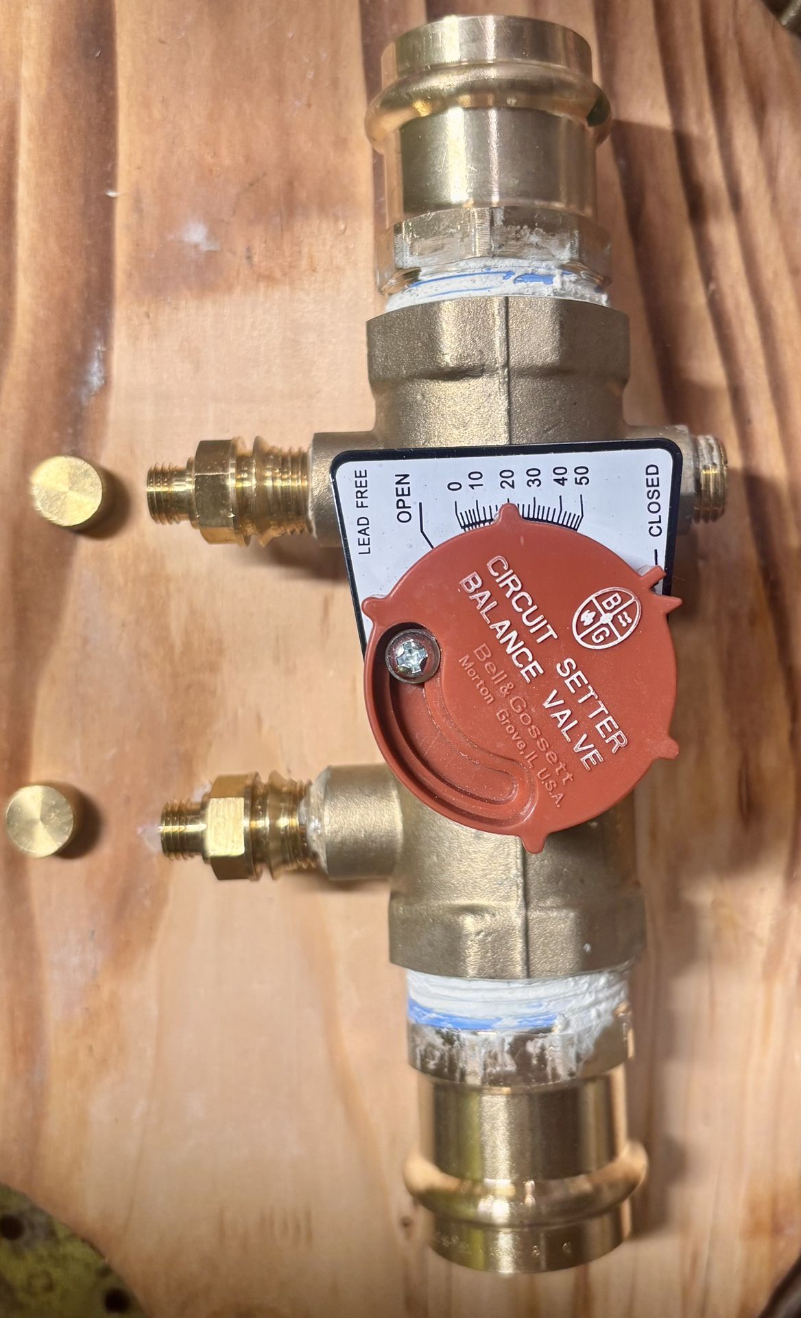 1 inch BG Circuit Setter Balance Valve