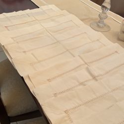 Place Setting Cloth Napkins - Set Of 12