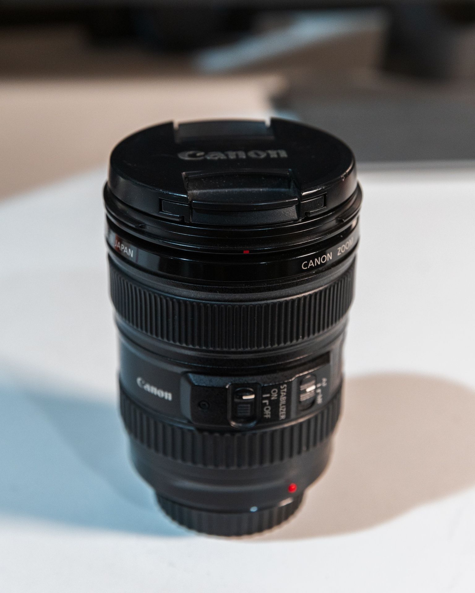 Canon EF 24-105mm F/4 L IS USM Lens w/ Cap