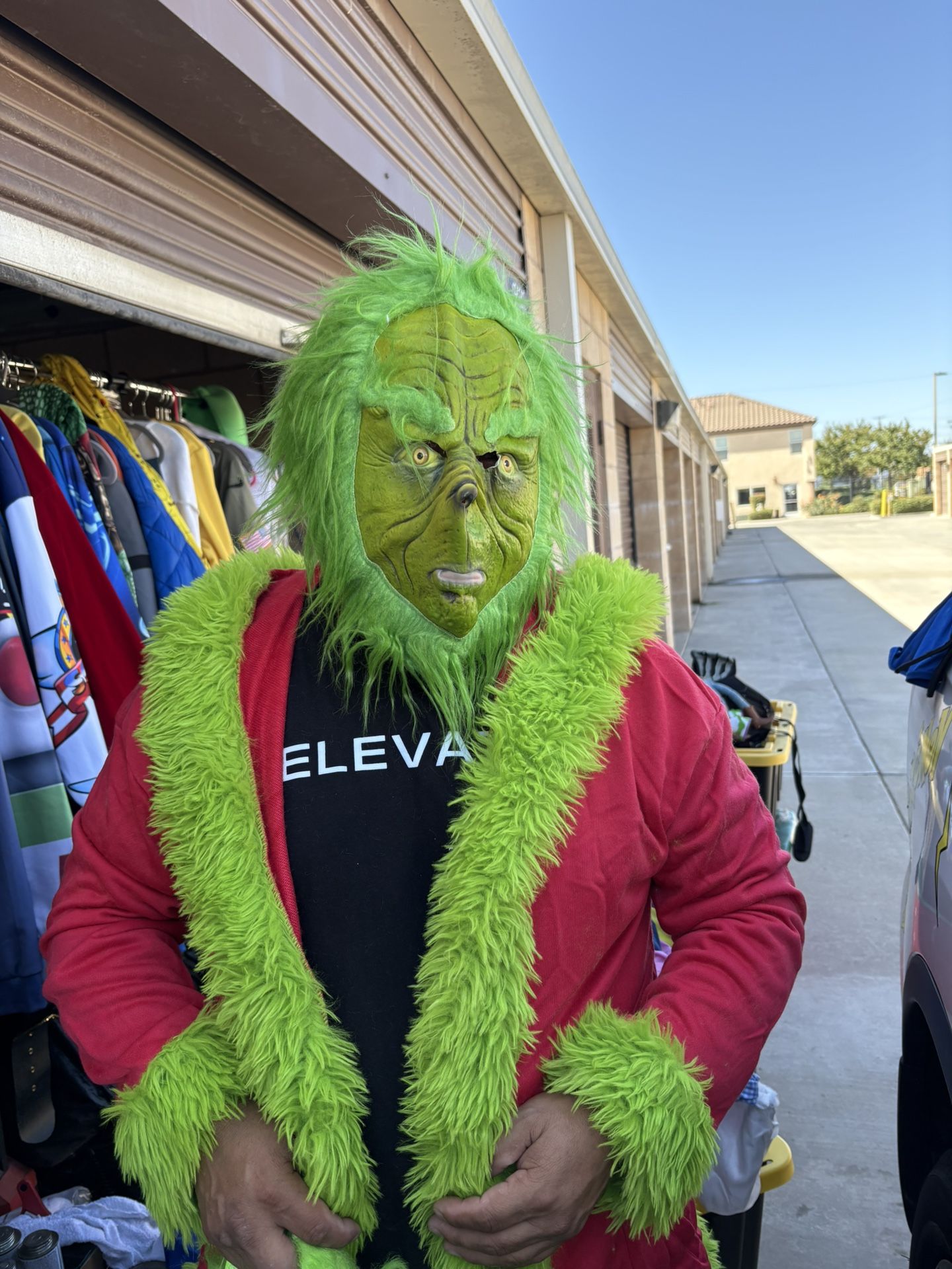 Grinch Mask And Jacket