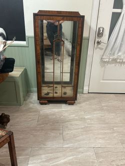Vintage Art Deco Display Cabinet – Restoration Project $150 OBO