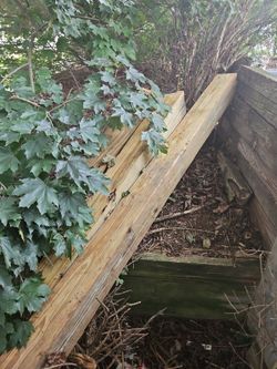 6x6 treated Timbers 8 ft long