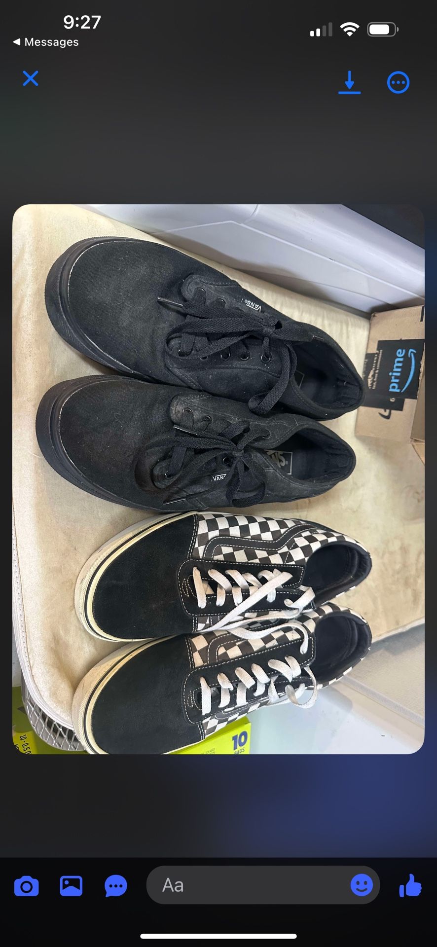 Mens Vans Size 11