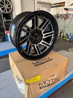 BRAND NEW 20x10 MOTIV OFF-ROAD WHEELS – SET OF 4