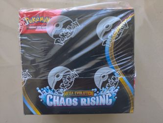 Pokemon Chaos Rising Booster Box w DAMAGE corner