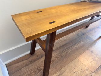 Wood bench NEW