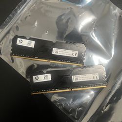 16gb Kingston HyperX Fury 2x8GB DDR4 3200MHz RAM module
