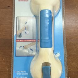 Super Grip by Idea Works Suction Mount Handle Fits most Tubs and Showers” NEW”