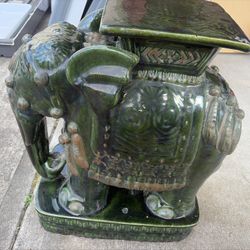 Green Garden Elephant