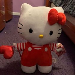 Hellow Kitty Plushie $50