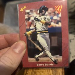 Barry Bonds 1991 Card 