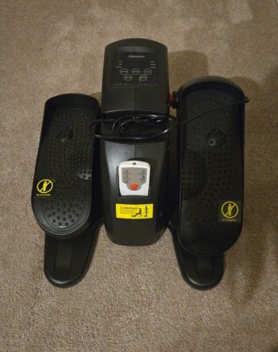 1
Cozyhomestore Under Desk Eliptical Machine, Black
