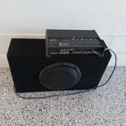 JL Audio XD600/6 & 8w3v3-4 Subwoofer 