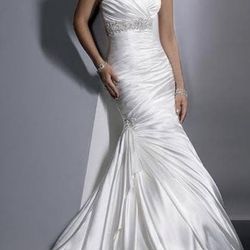 Sottero Midgley Wedding Dress And Cathedral Veil $450 For Both