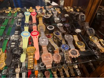 Men and women watch