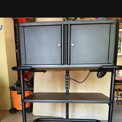 Powered Mobile Storage Cabinet
