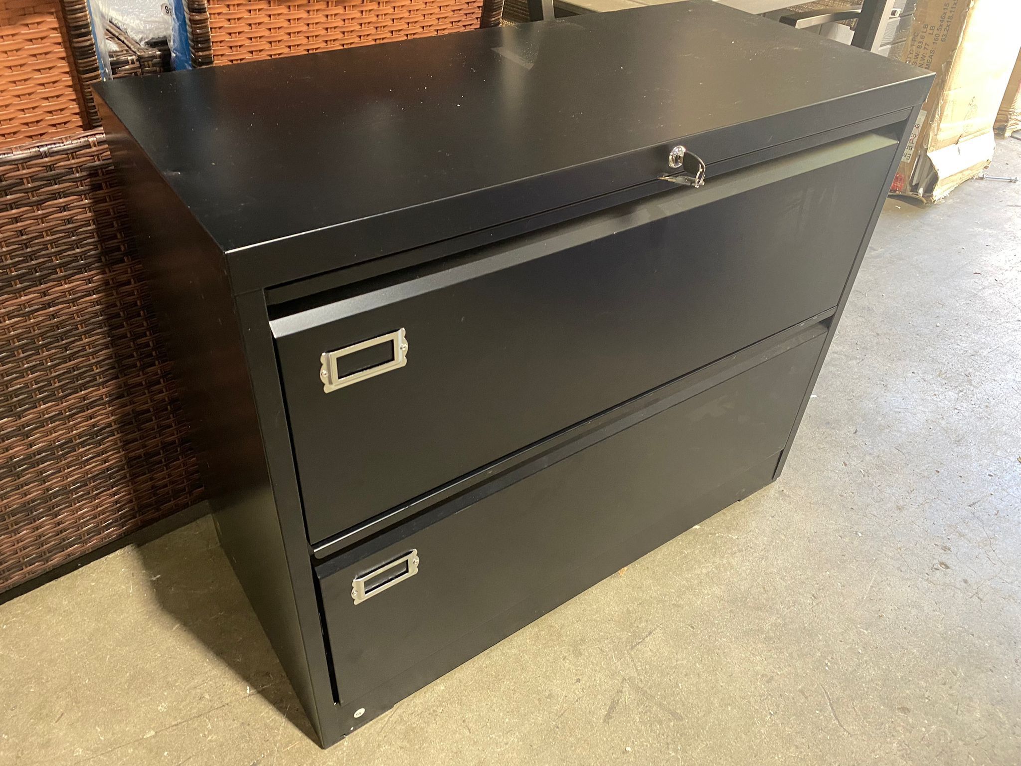 New Metal Two Drawer File Cabinet $75 Ea