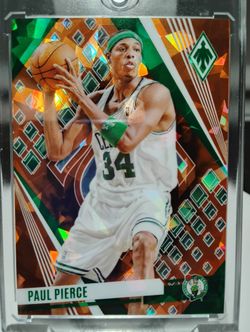 Paul Pierce 2024 NBA HOOPS 🏀🔥 Orange Cracked Ice Limited /249