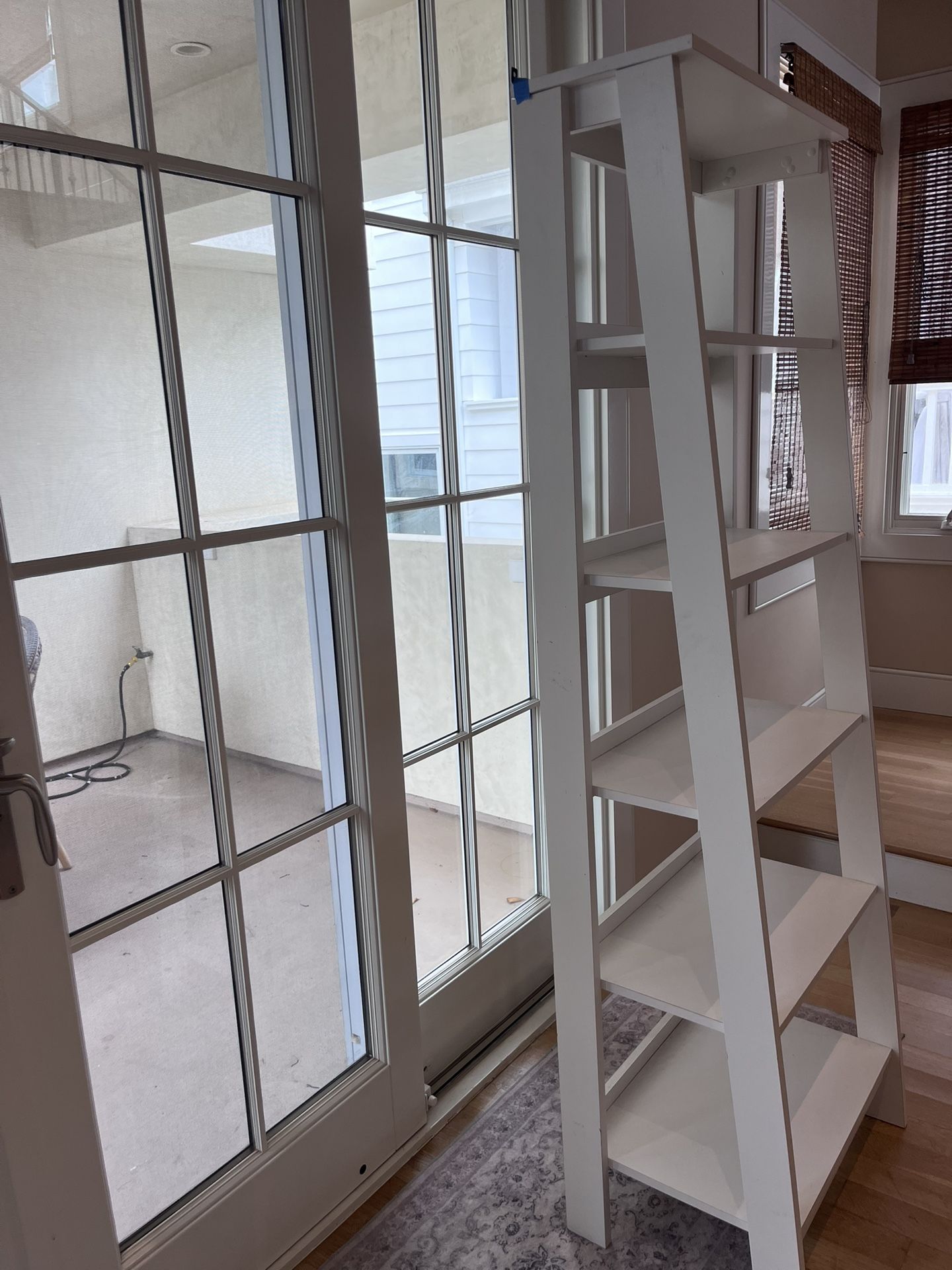 6ft Nursery or Apartment Bookshelf, White