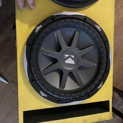 12” Kicker CVX Subs!!!! 1500 Watts!!!!