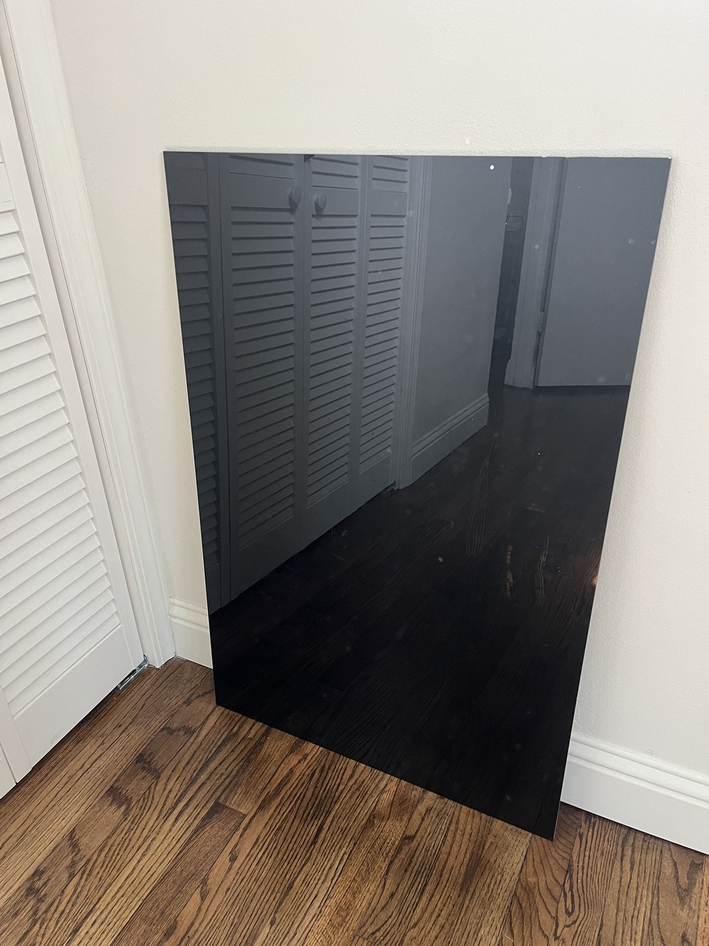 Used Black Acrylic Board 