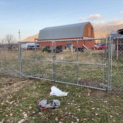 No Job To Small….Fence Building