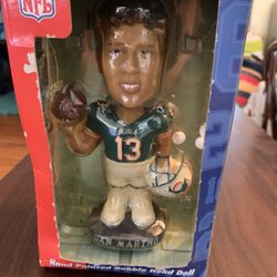 NFL Vintage Hand Painted Dan Marino Booblehead 