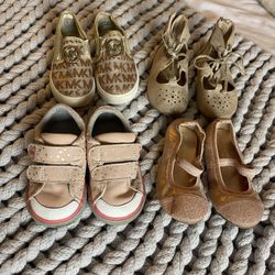 4 Pairs Of Baby Girl Shoes Size 5