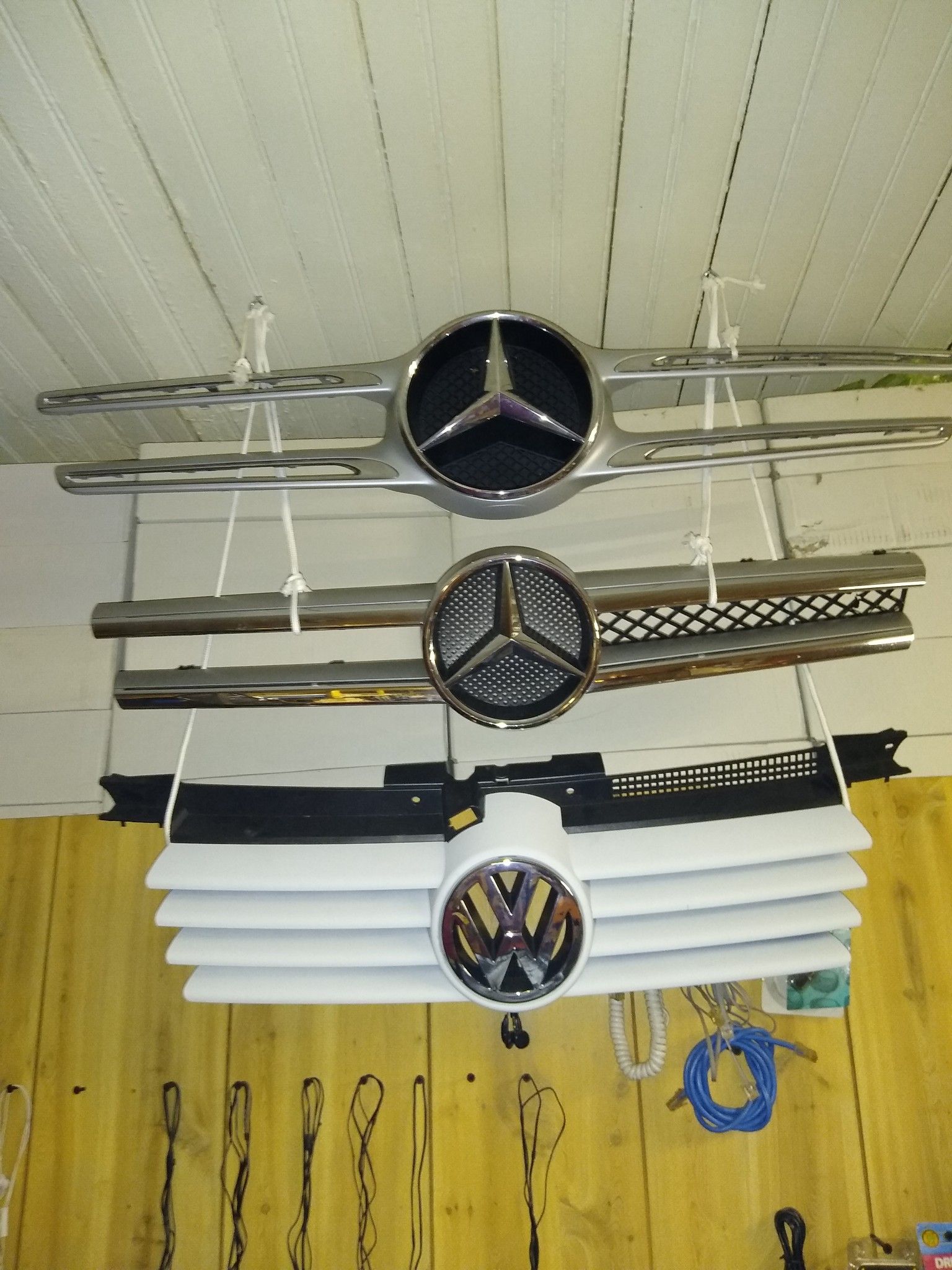 Grills for VW Jetta and different body styles Mercedes