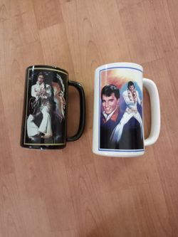Elvis Collectable Mugs 