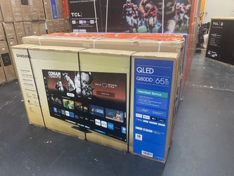 65”SAMSUNG QLED 4K S-MART TV