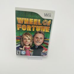 Wheel Of Fortune Nintendo Wii CIB Tested 