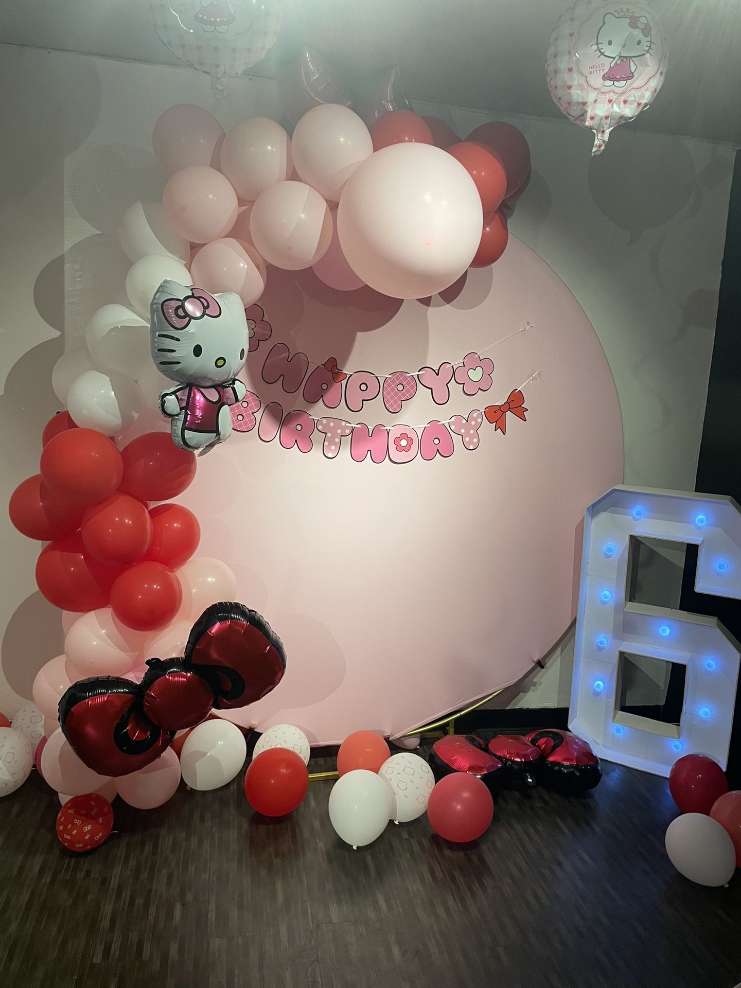Party Balloon Set Up
