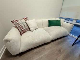 🛋️ Modern 3-Seater Scandinavian Style Sofa