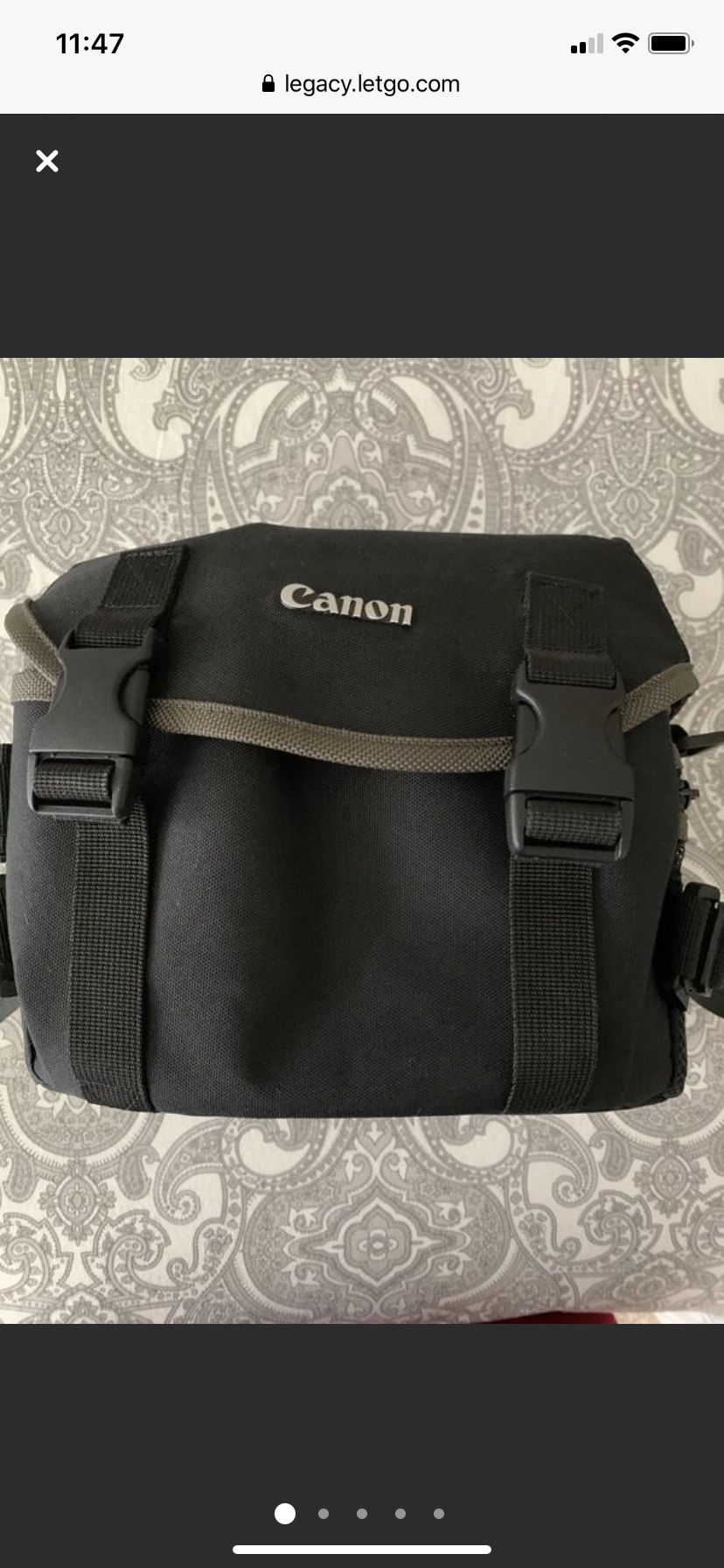 Canon camera bag